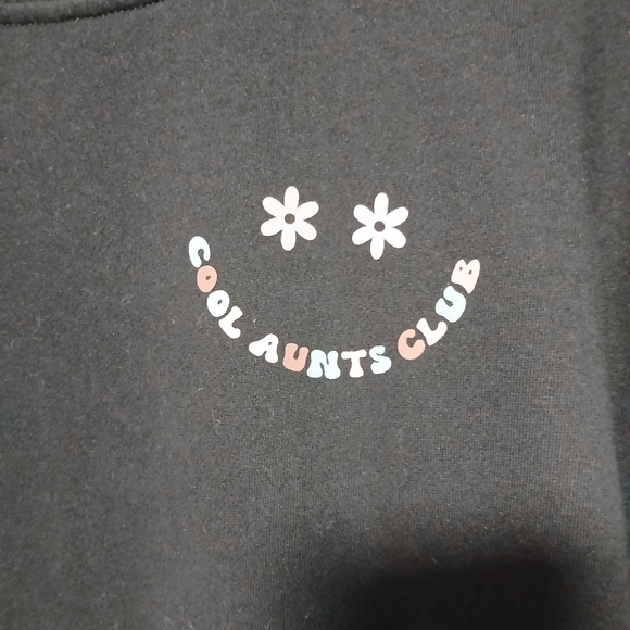 Unbranded ladies long sleeve sweatshirt "Cool Aunts Club" Size XL - Picture 6 of 10
